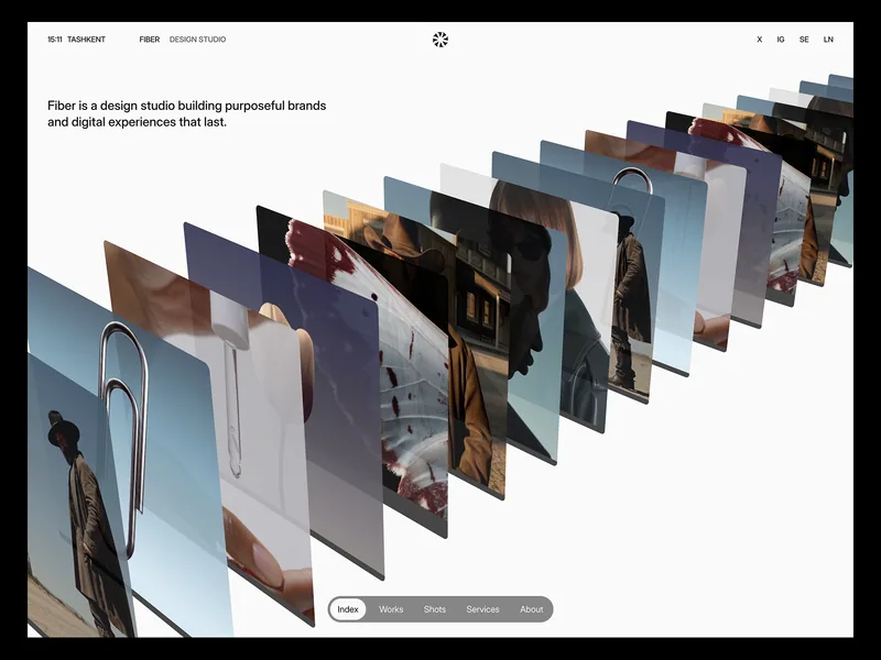 Fiber Framer template preview 1