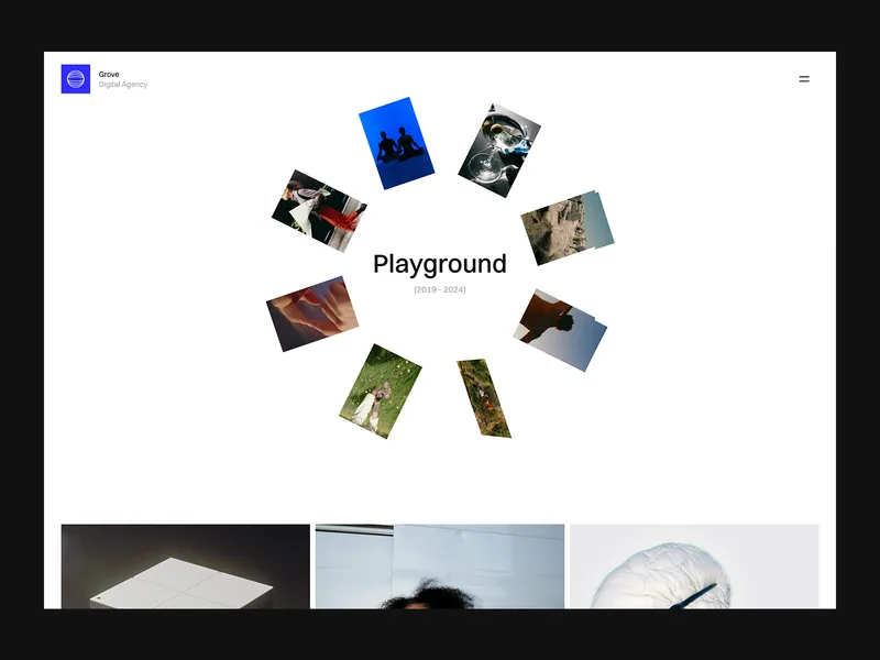 Grove Framer template preview 4