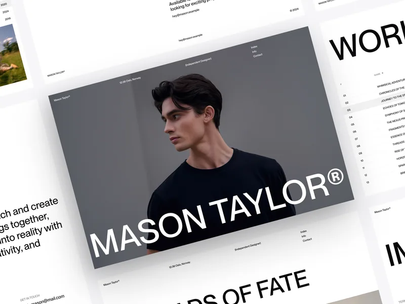 Mason Framer template preview 1